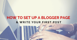 Webinar - How to Set U a Blogger Page