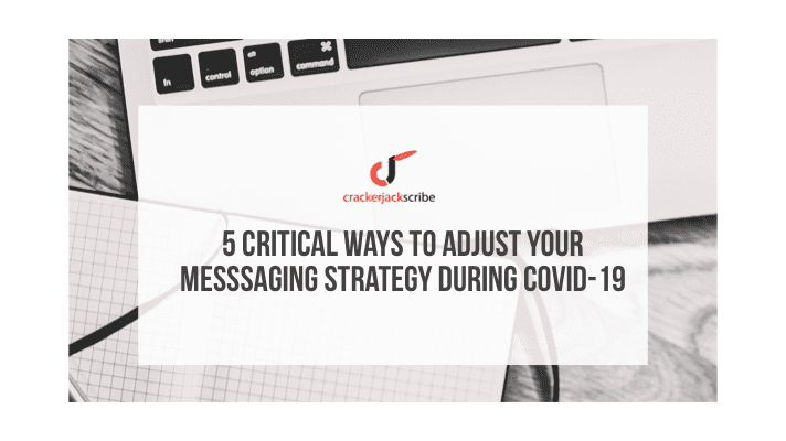 Messaging strategy COVID-19 blog