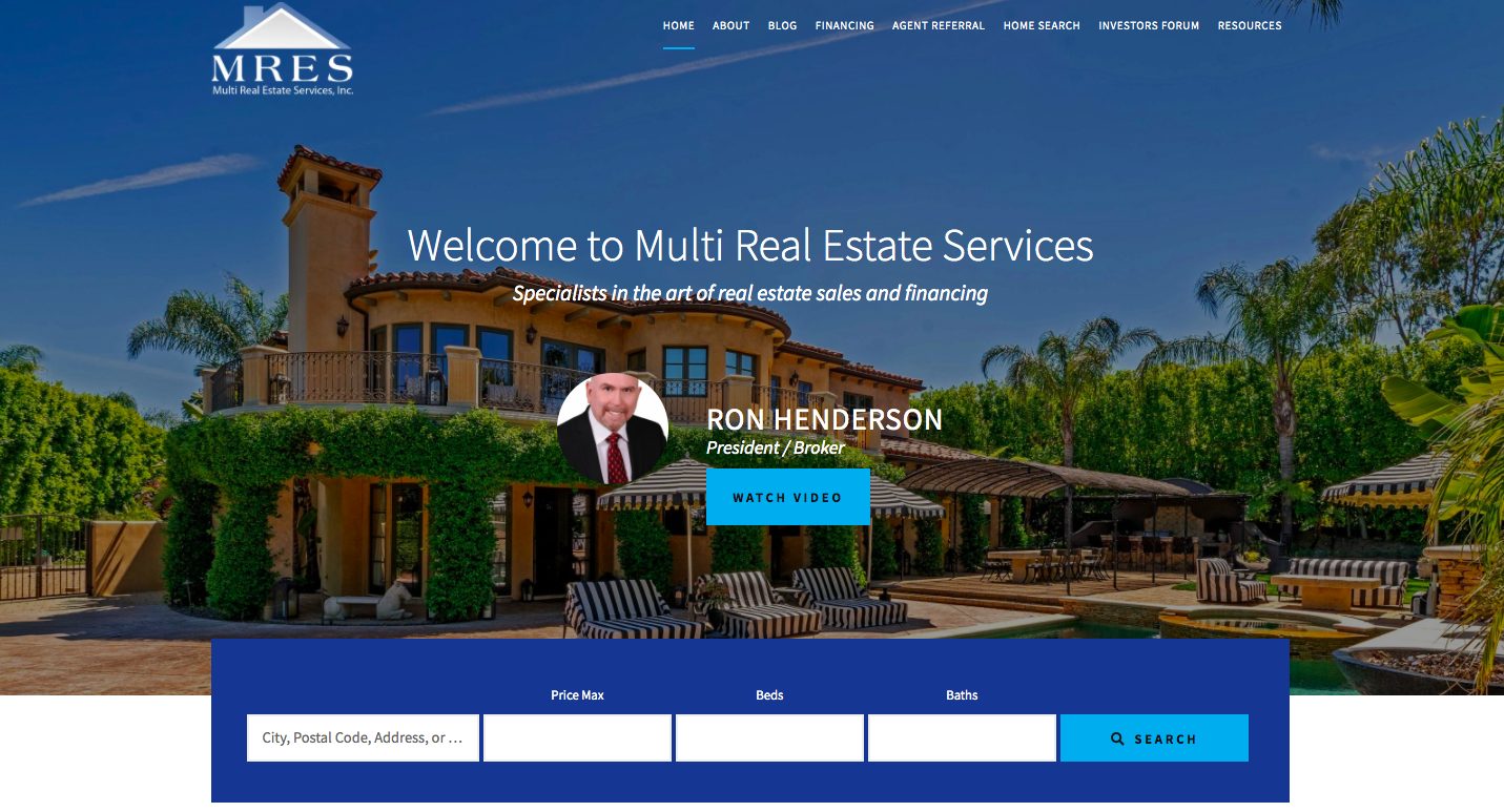 Commercial Real Estate website Design