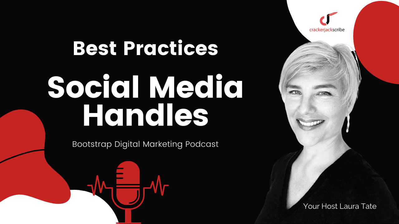 Social media handles Best Practices
